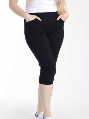 Hlače LENA 3/4 - temno modre