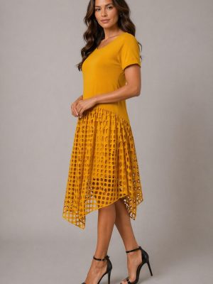 obleka KARMEN – rumena