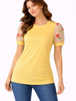 majica  ZOFI - rumena