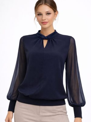 Majica NIKA - temno modra