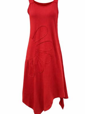 Obleka ALBERTA – rdeča