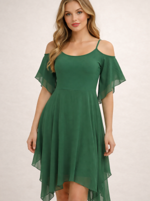 Obleka SUZANA – zelena