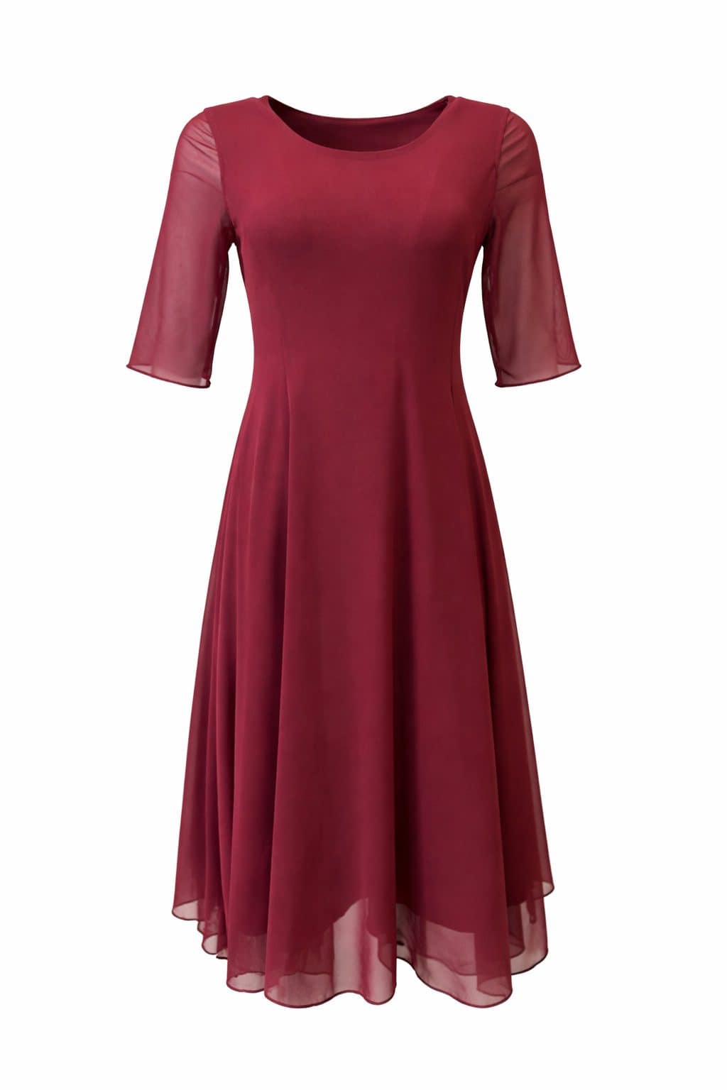 obleka CILI - bordo - slika 2
