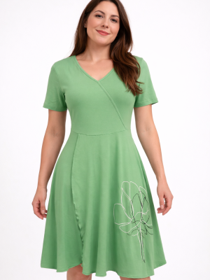 Obleka NEJA  - zelena