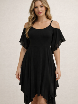 Obleka SUZANA – črna