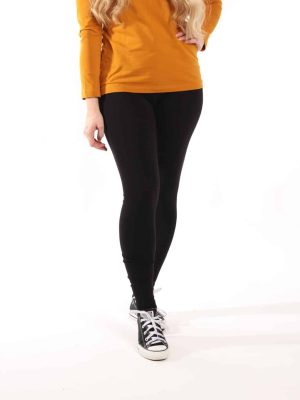 Pajkice PIKA - črne (tanke)