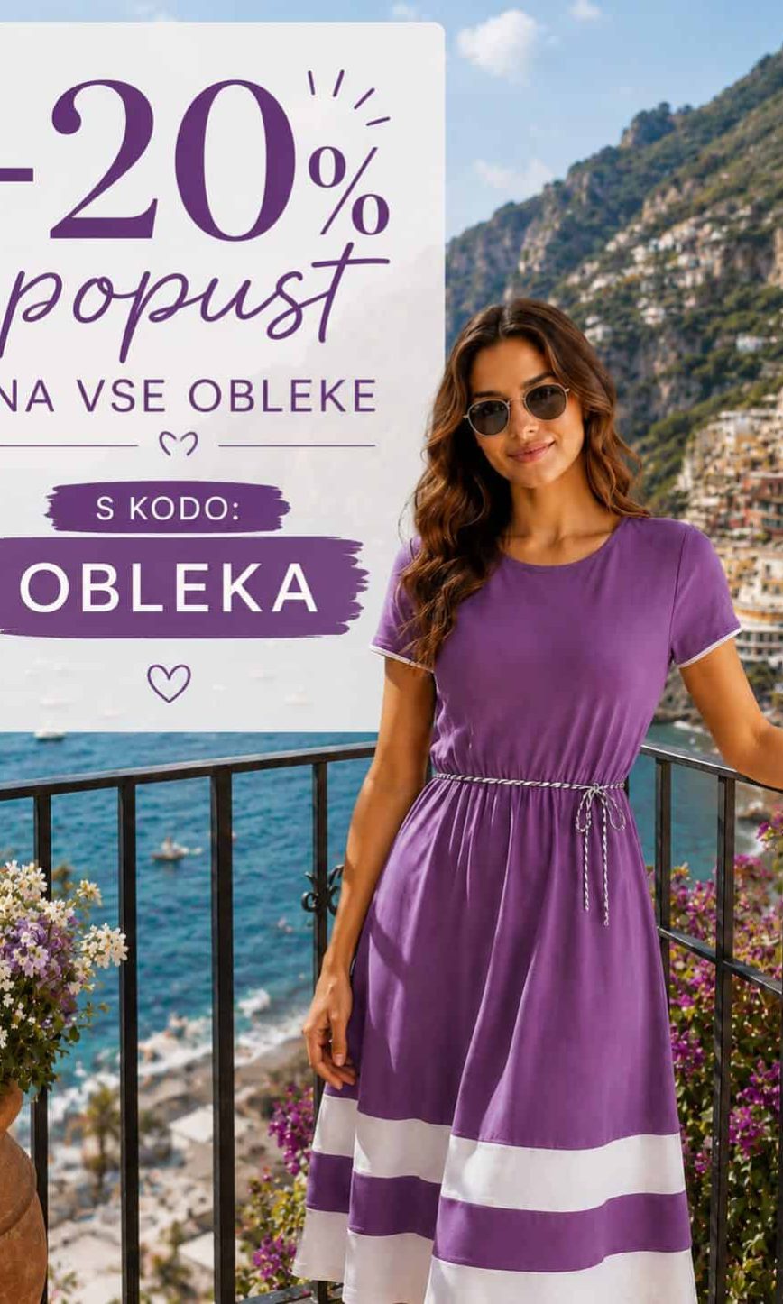 20% popust na obleke