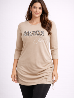 Tunika AMADEA - bež