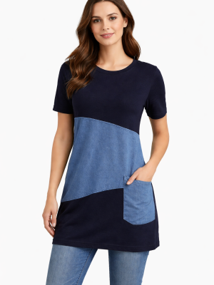 Tunika DORA - temno modra