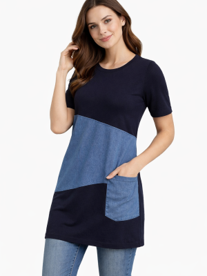 Tunika DORA – temno modra