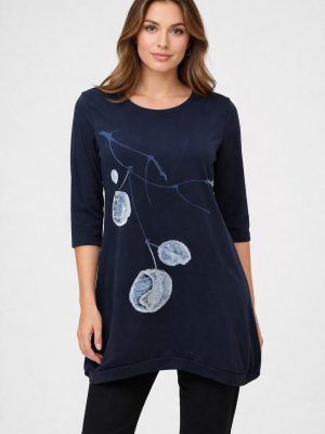 tunika GISELE - temno modra