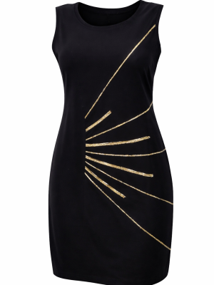 Tunika VISA - črno zlata