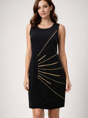 Tunika VISA – črno zlata