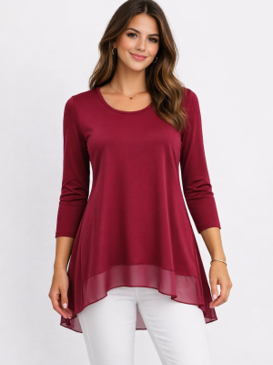 tunika NORA - bordo
