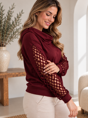 pulover BRUNI - bordo