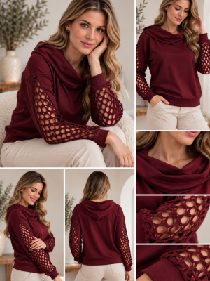 pulover BRUNI – bordo